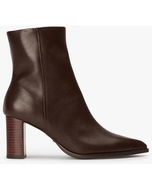Tony Bianco Phoenix Dress Boot Ankle - Brown