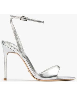 Tony Bianco Molly Nappa Metallic Dress Sandal - White