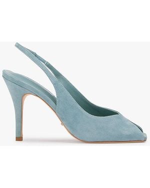 Tony Bianco Peggy Denim Suede Dress Sandal - Blue