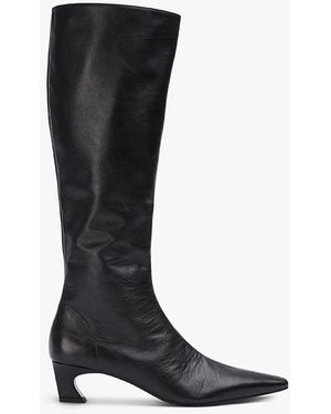 Tony Bianco Mango Venice Dress Boot Calf - Black
