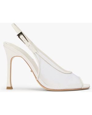Tony Bianco Dare Nylon/ Dress Sandal - White