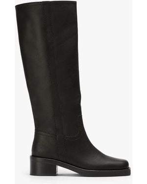 Tony Bianco Toronto Wax Casual Boot Calf - Black