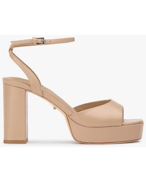 Tony Bianco Freya Skin Capretto Dress Sandal - White