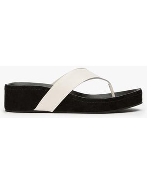Tony Bianco Blaire Nappa Casual Sandal - White