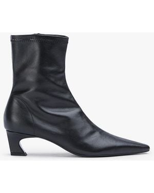 Tony Bianco Margot Venice Dress Boot Ankle - White