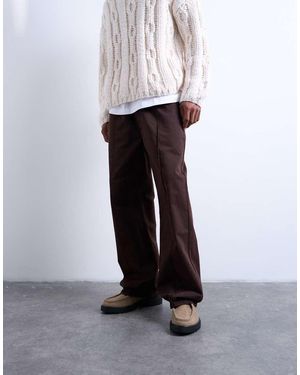 TOPMAN Baggy Trousers - White