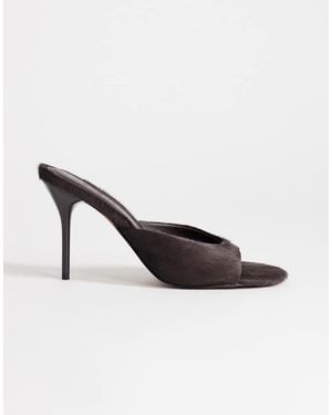 TOPSHOP Nasim High Heeled Mule - Blue