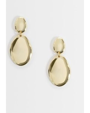 TOPSHOP Damien Drop Earring - Natural