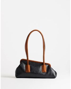 TOPSHOP Sophie Medium Angular Shoulder Bag - White