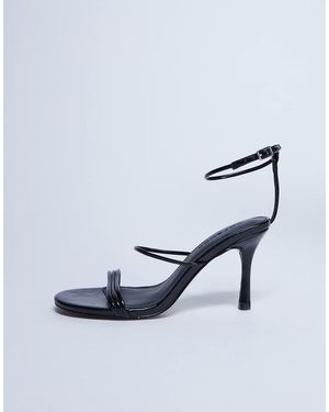 TOPSHOP Abbie Strappy Heeled Sandal - White