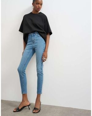 TOPSHOP Jamie High Rise Skinny Jean - Blue