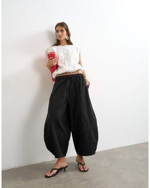 TOPSHOP Techy Horseshoe Trouser - Black