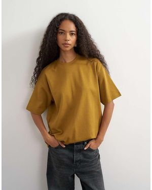 TOPSHOP Premium Interlock T-shirt - Green