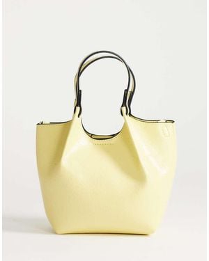 TOPSHOP Gabbie Grab Bag Small With Detachable Cross Body Strap - Yellow