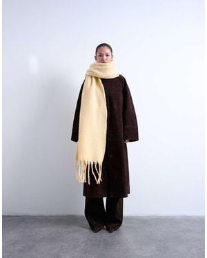TOPSHOP Sydney Blanket Scarf - White