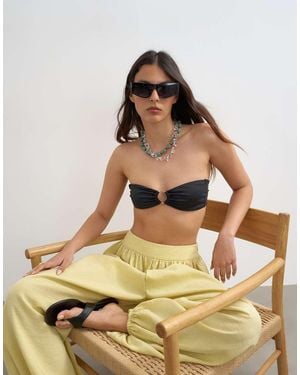 TOPSHOP Thailand Bandeau Bikini Top - Natural