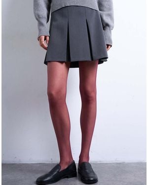 TOPSHOP Sheer Tights - Grey