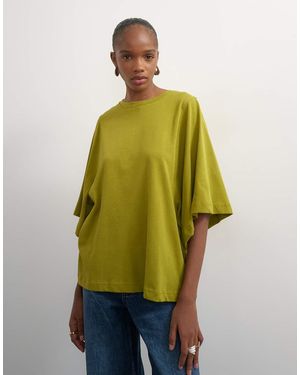TOPSHOP Batwing T-shirt - Green
