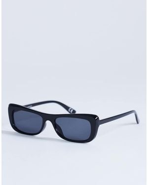 TOPSHOP Crete Cat Eye Sunglasses - Blue