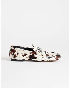 TOPSHOP Daniel Flat Square Toe Loafers - Multicolour