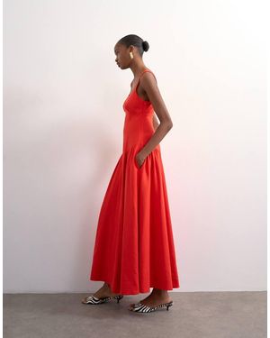 chinese dress ladies Lyssa Halter Plunge Maxi Dress | Plum | Womens main image 0