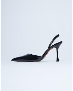 TOPSHOP Angel Heeled Court Shoe - Blue