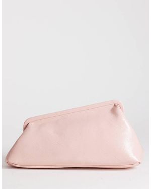 TOPSHOP Anna Medium Angular Clutch Bag - Pink