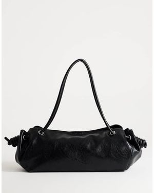TOPSHOP Maddie Large Shoulder Bag - Black