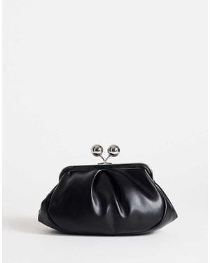 TOPSHOP Clover Small Clutch Bag - Black