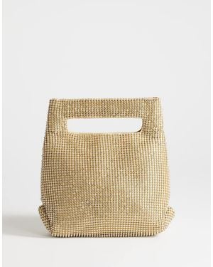TOPSHOP Stella Small Grab Bag - Natural