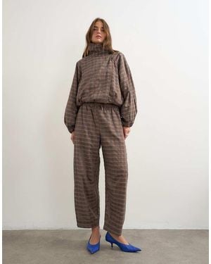 TOPSHOP Co-Ord Techy Trouser - Natural