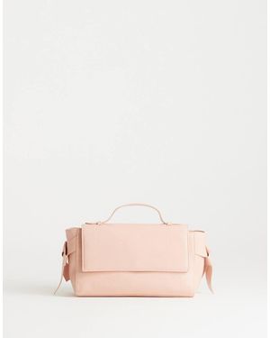 TOPSHOP Josie Small Grab Knot Detail Grab Bag - Pink