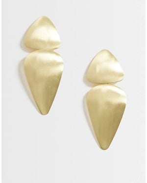 TOPSHOP Elliot Statement Stud Earring - Natural