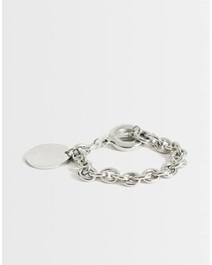 TOPSHOP Felix Waterproof Charm Bracelet - Metallic