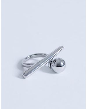 TOPSHOP Ramona Waterproof Abstract Ring - Blue