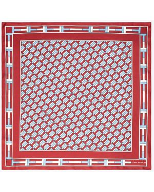 Tory Burch Damen Two For T Taschentuch - Rot