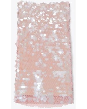 Tory Burch Meshrock Mit Pailletten - Pink