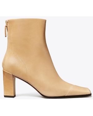 Tory Burch Asymmetrische Stiefelette Mit Zehenkappe - Natur