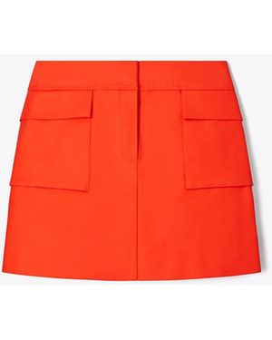 Tory Burch Roter Viskose-Rock
