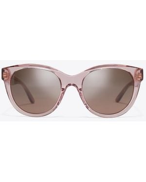 Tory Burch Damen Miller Round - Pink