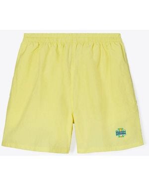 Tory Sport Tory Burch Runner'S Camp Short - Yellow