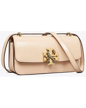 Tory Burch Small Eleanor Rectangular Bag - Natural