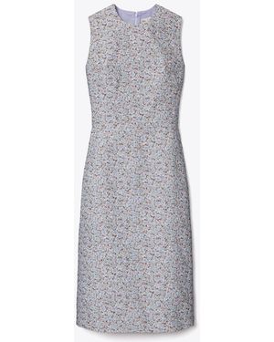 Tory Burch Damen Jacquardkleid - Grau