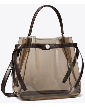 Tory Burch Damen Transparente Romy Bucket Bag - Mehrfarbig