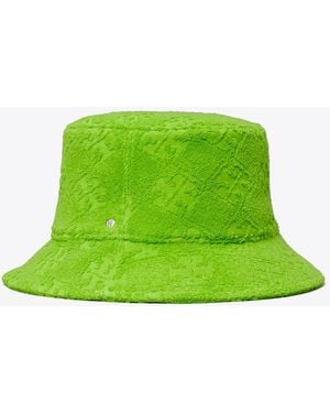 Tory Burch Terry Bucket Hat - Green