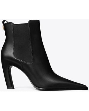 Tory Burch Romy Chelsea Boot Mit Absatz - Schwarz