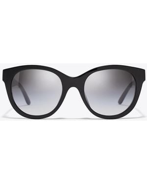 Tory Burch Damen Miller Round - Grau