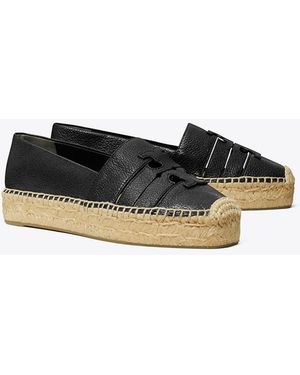 Tory Burch Damen Ines Plateau-Espadrille - Schwarz