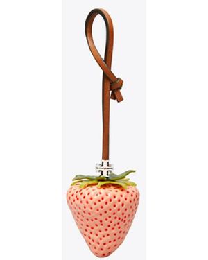 Tory Burch Damen Strawberry Schlüsselanhänger - Weiß
