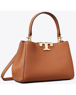 Tory Burch Damen Weiche Mini Eleanor Henkeltasche - Braun